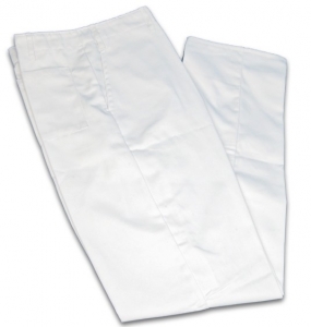White Work Pants for In-N-Out | Braun Linen Service